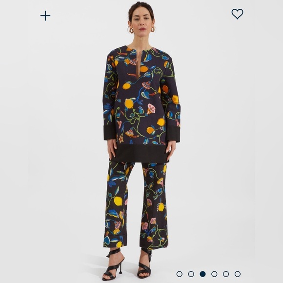 La DoubleJ Hendrix Pants Borboni in Shot Cotton - S - Picture 6 of 10